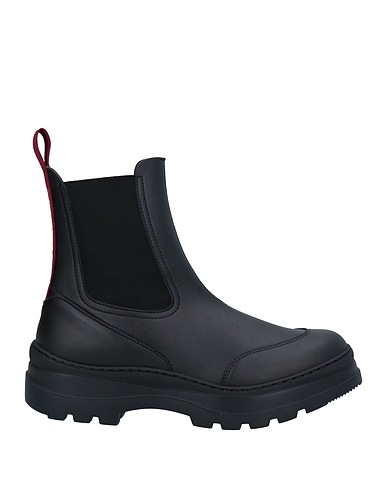 DOUCAL'S Ankle boot Black Textile fibers