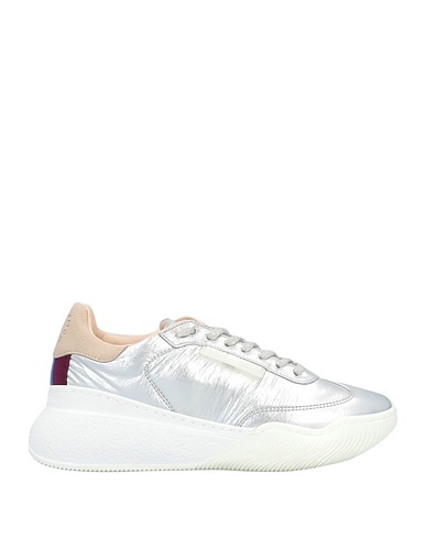 STELLA McCARTNEY Sneakers Silver Textile fibres, Nylon