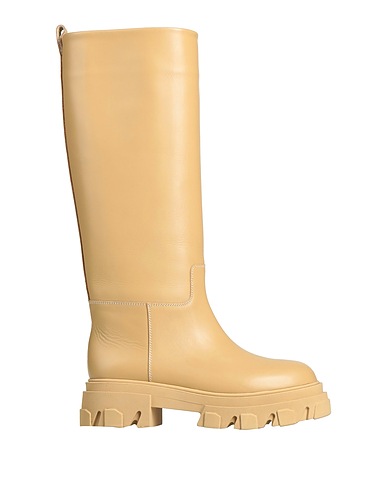 GIA x PERNILLE TEISBAEK Boots Beige Calfskin