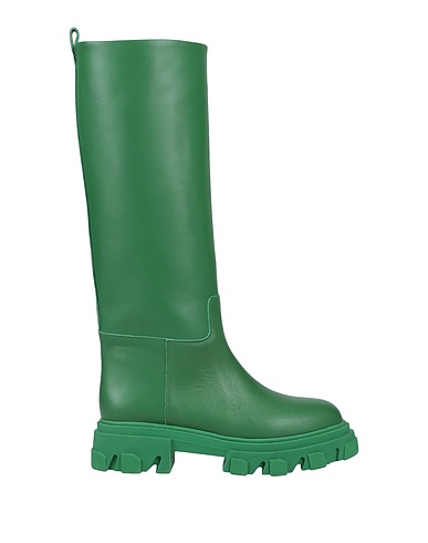 GIA x PERNILLE TEISBAEK Boots Green Calfskin