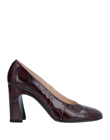 TOD'S Pumps Pflaume Kalbsleder