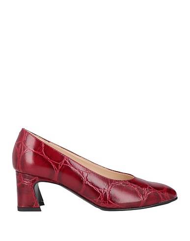 TOD'S Court Garnet Leather