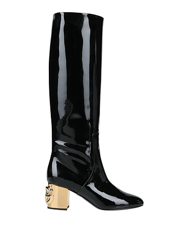 DOLCE&GABBANA Boots Black Soft Leather