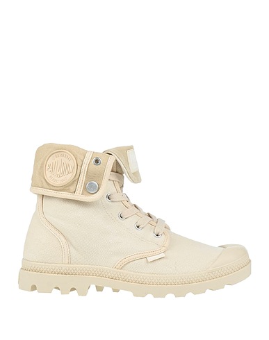 PALLADIUM Ankle boot Beige Textile fibres