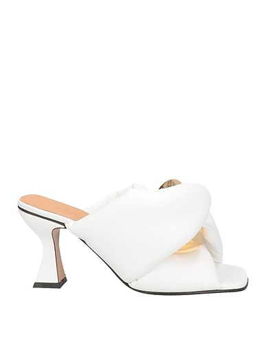 JW ANDERSON Sandals White Soft Leather
