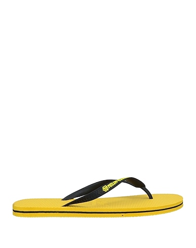 PHILIPP PLEIN Flip flops Black Plastic