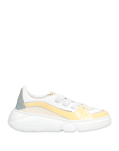 AGL Sneakers Pastel yellow Soft Leather
