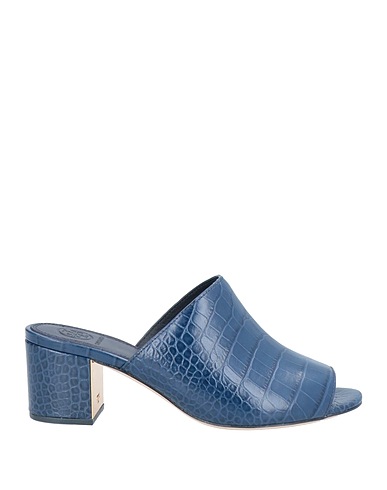 TORY BURCH Sandals Midnight blue Soft Leather
