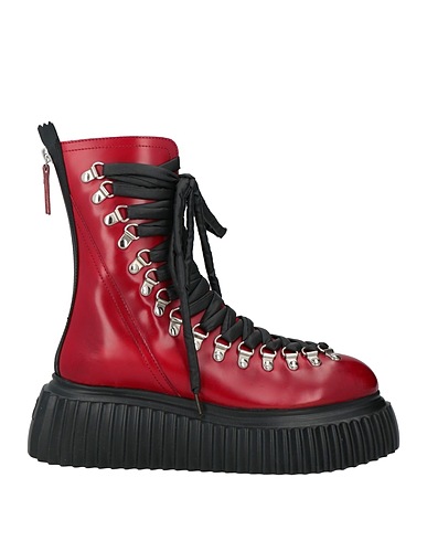 AGL Bottine Bordeaux Cuir