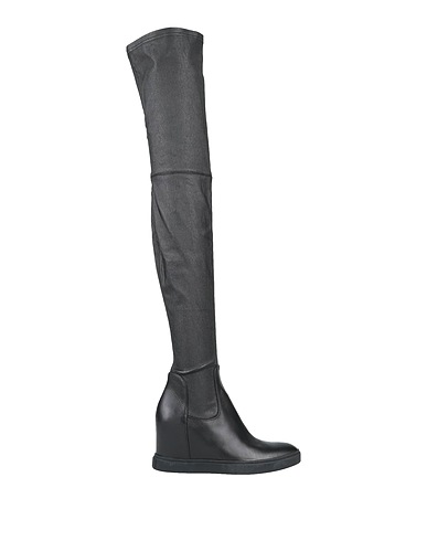 AGL Bottes Noir Cuir
