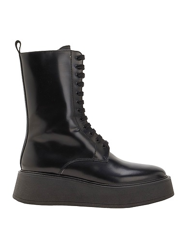 8 by YOOX Ankle boot Black 100% Bovine leather