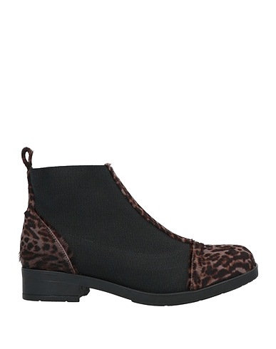 DANIELE ANCARANI Ankle boot Black Textile fibres