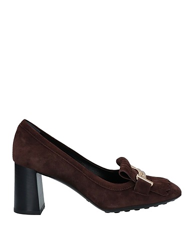 TOD'S Μοκασίνι Καφέ Δέρμα