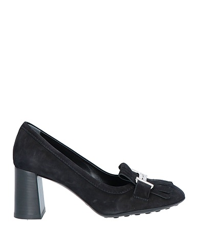 TOD'S Loafers Black Soft Leather