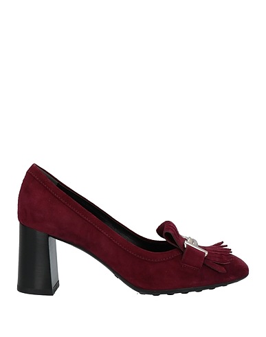 TOD'S Mocassino Bordeaux Pelle