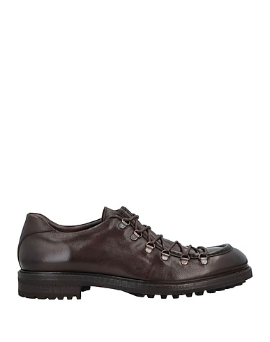 JEROLD WILTON Laced shoes Dark brown Soft Leather