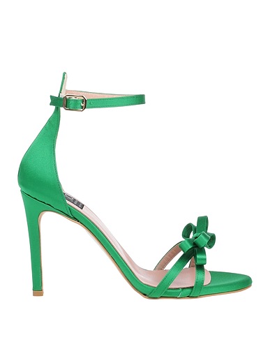 ISLO ISABELLA LORUSSO Sandals Green Textile fibres