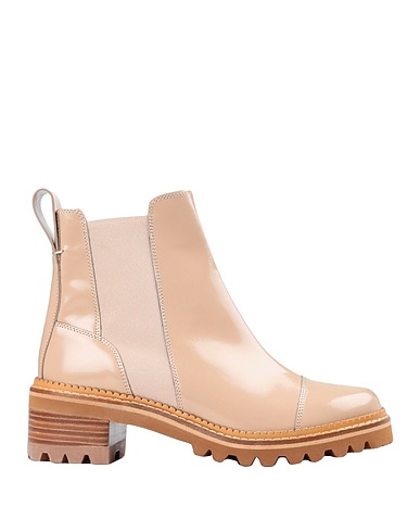 SEE BY CHLOÉ Ankle boot Beige Soft Leather