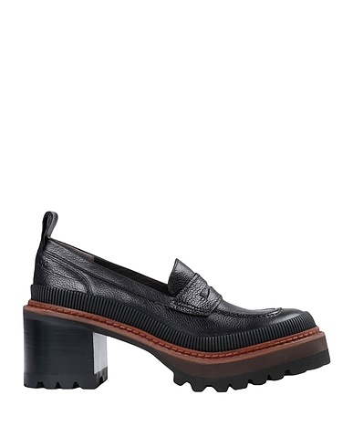 SEE BY CHLOÉ Loafers Black Soft Leather