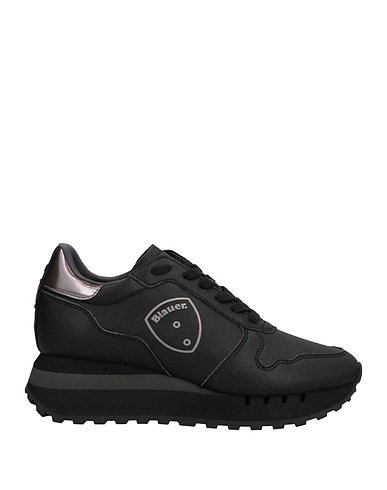 BLAUER. Sneakers Black Soft Leather