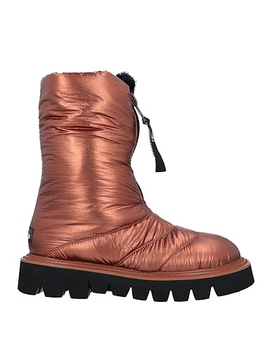ELENA IACHI Stiefelette Bronze Gewebefasern