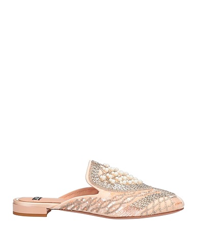 ELISABETTA FRANCHI Mules and clogs Blush Textile fibres