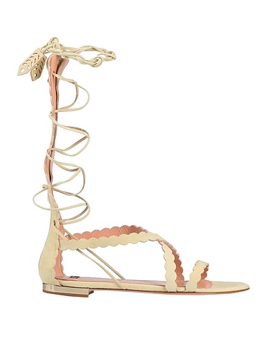 ELISABETTA FRANCHI Sandals Ivory Leather