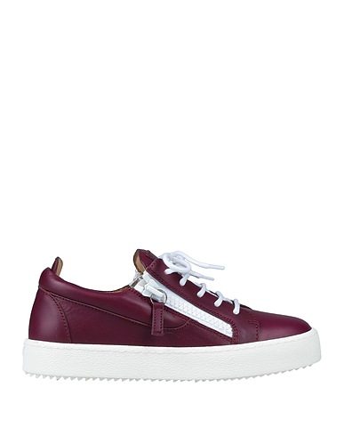 GIUSEPPE ZANOTTI Sneakers Plum Soft Leather