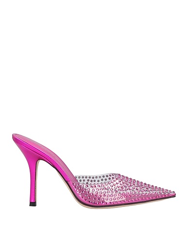 PARIS TEXAS Mules and clogs Fuchsia PVC - Polyvinyl chloride