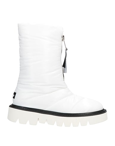 ELENA IACHI Ankle boot White Textile fibers