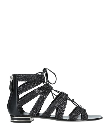 CASADEI Sandals Black Soft Leather, Plastic
