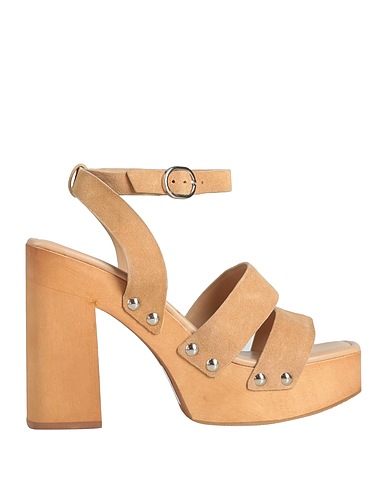 SAM EDELMAN Mules and clogs Sand Leather