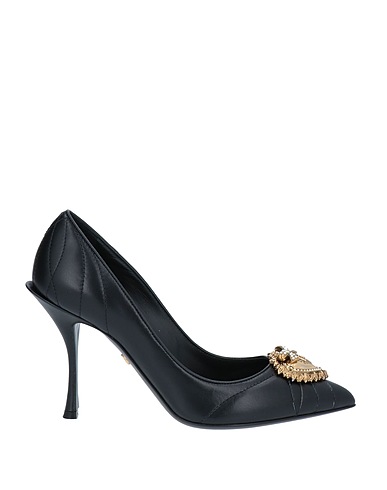 DOLCE&GABBANA Туфли Чёрный Кожа