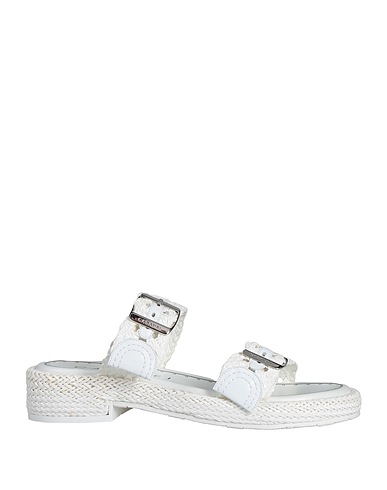 CASADEI Sandals White Soft Leather