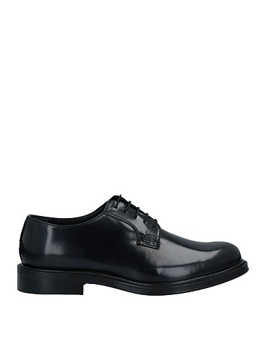 ALESSANDRO GILLES Laced shoes Black Leather