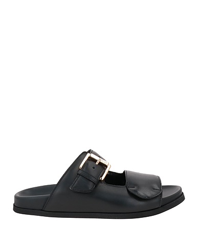 N°21 Sandals Black Calfskin