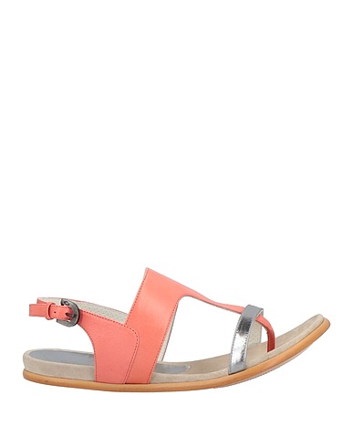 ALBERTO GUARDIANI Flip flops Salmon pink Soft Leather