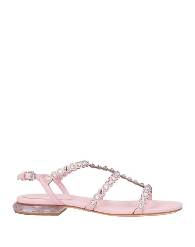 ASH Sandals Light pink Soft Leather