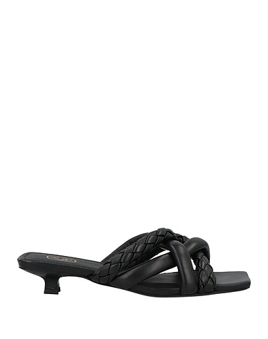 ASH Sandals Black Soft Leather