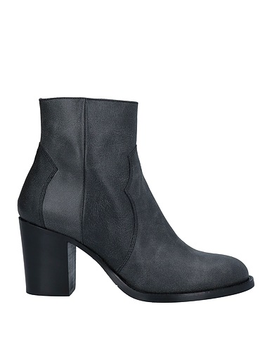 JANET & JANET Ankle boot Charcoal Leather
