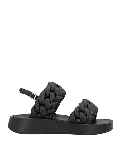 ASH Sandals Black Soft Leather