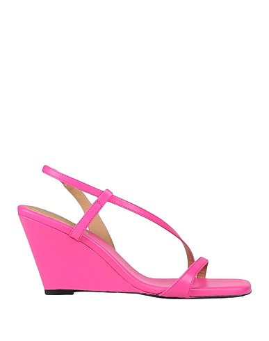 & OTHER STORIES Sandals Fuchsia 100% Bovine leather