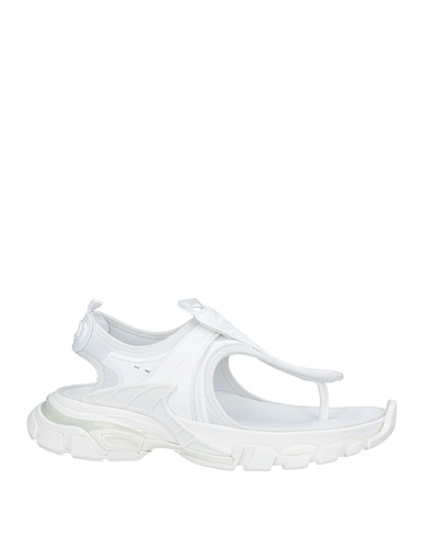 BALENCIAGA Flip flops White Textile fibres, Other Fibres