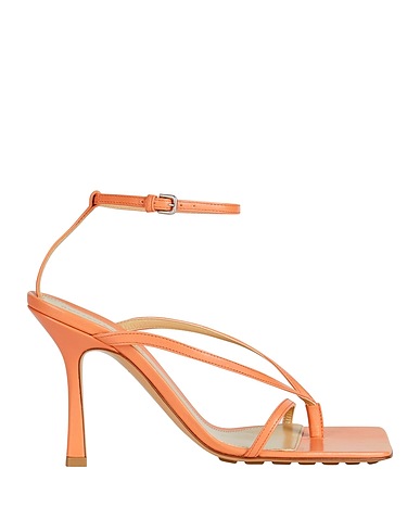 BOTTEGA VENETA Flip flops Salmon pink Soft Leather