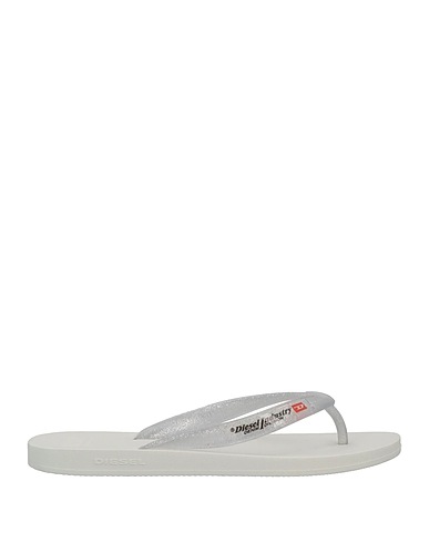 DIESEL Infradito Argento Gomma