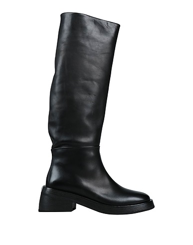 MARSÈLL Boots Black Calfskin