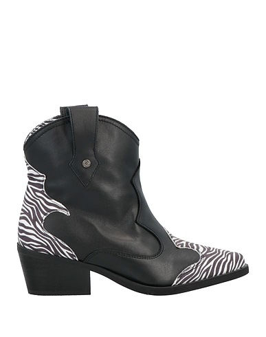 MANILA GRACE Ankle boot Black Leather