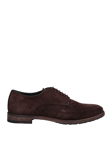 JEROLD WILTON Laced shoes Dark brown Leather