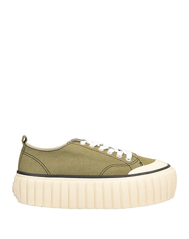 DIESEL Sneakers Military green Textile fibers