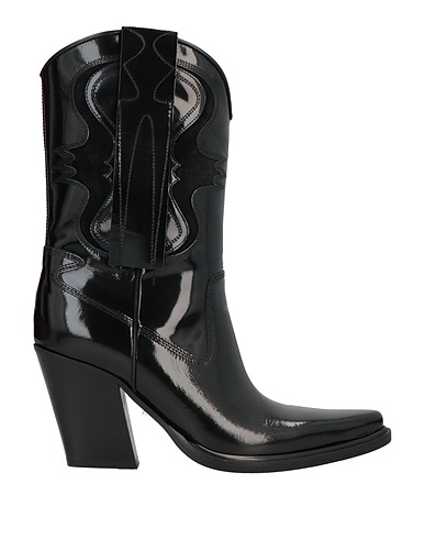 DIESEL Ankle boot Black Leather